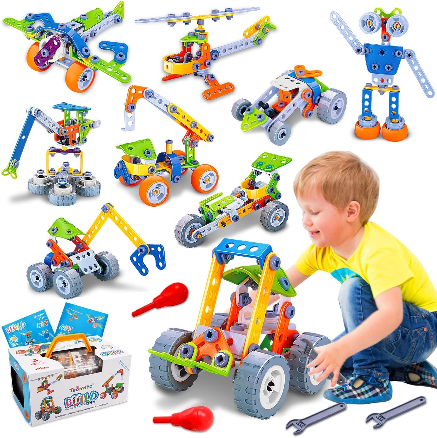 Building Kit for Kids - The Ultimate Plaything for Young Builders