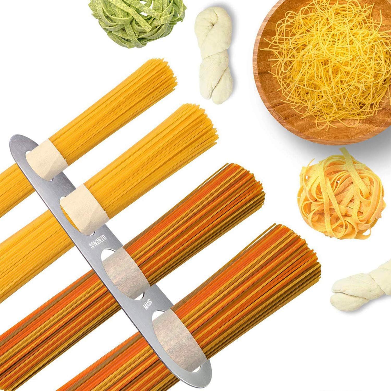 PastaPerfect - RVS Spaghetti Measurer for Perfect Portions