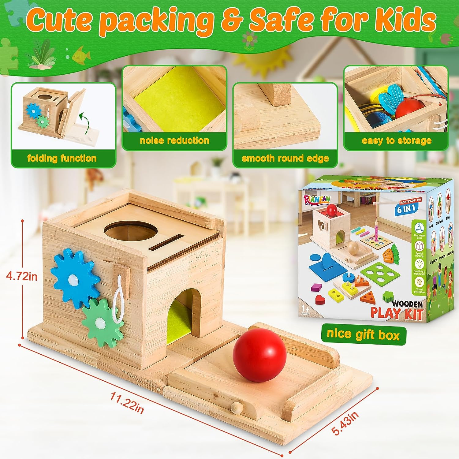 Educational Baby Meal Set - Educational Playset for Growing Babies