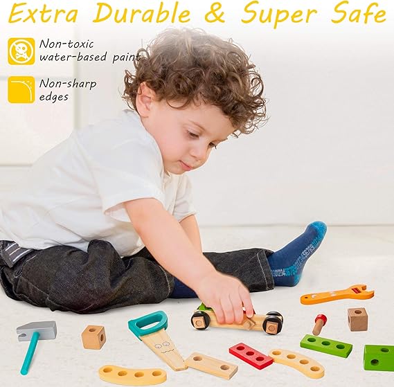 Wooden Tool Set - Discover Creative Play for Children