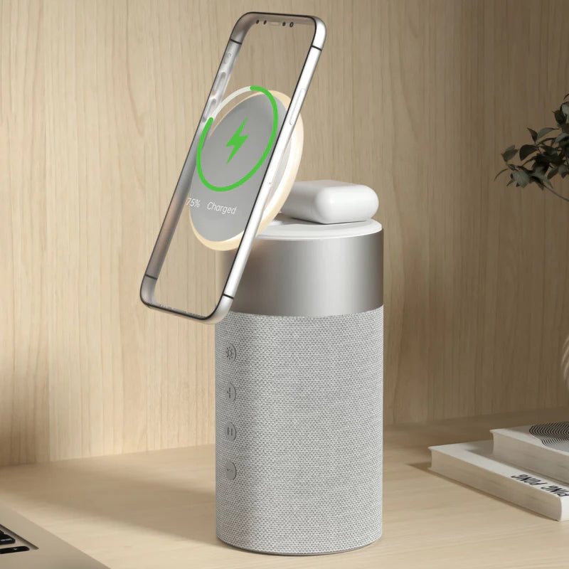 SoundWave Pro - Portable Bluetooth Speaker with Powerbank