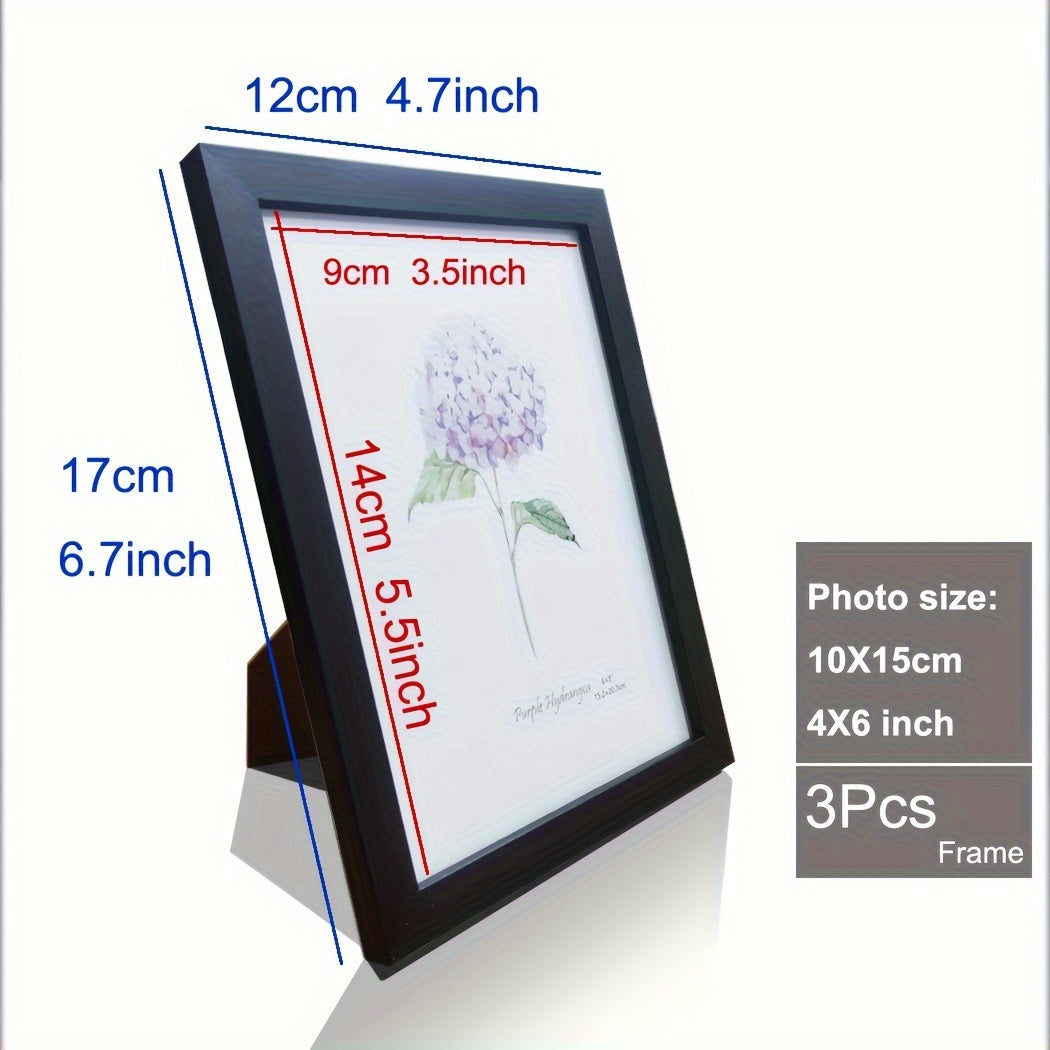 Timeless Memories - Set of 3 Wooden Frames