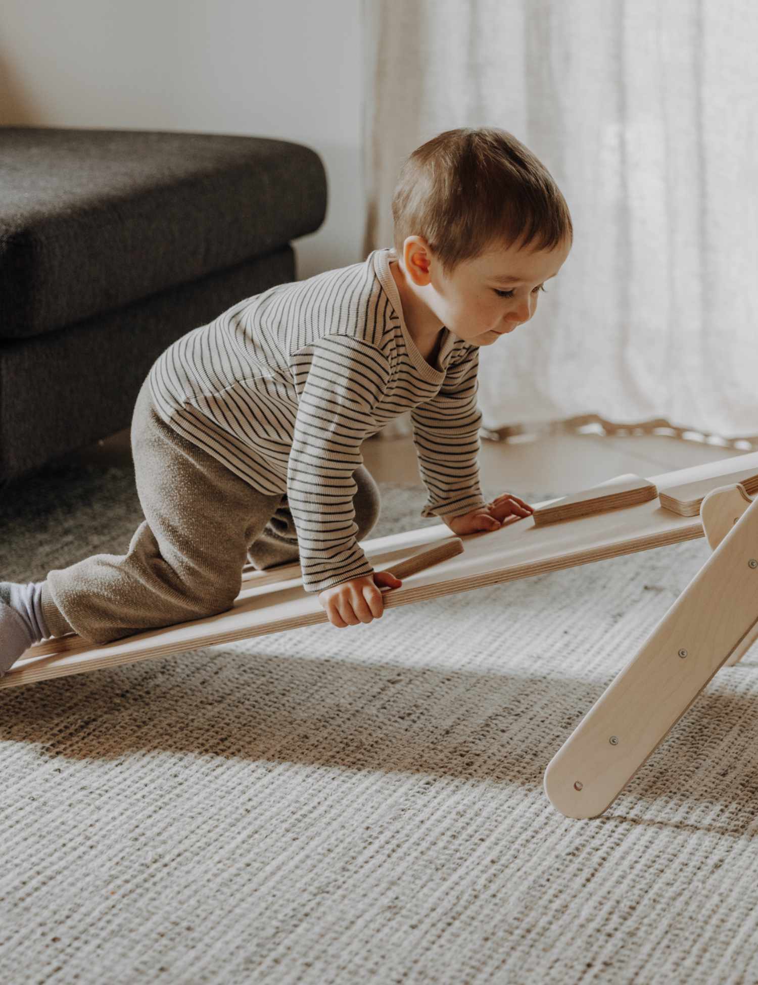 SlideClimber Board - Multifunctional Sliding and Climbing Wall 100 cm