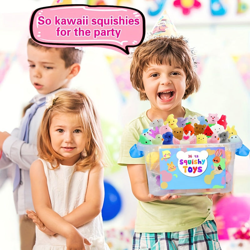 SquishyPals – Söta Kawaii Djurleksaker