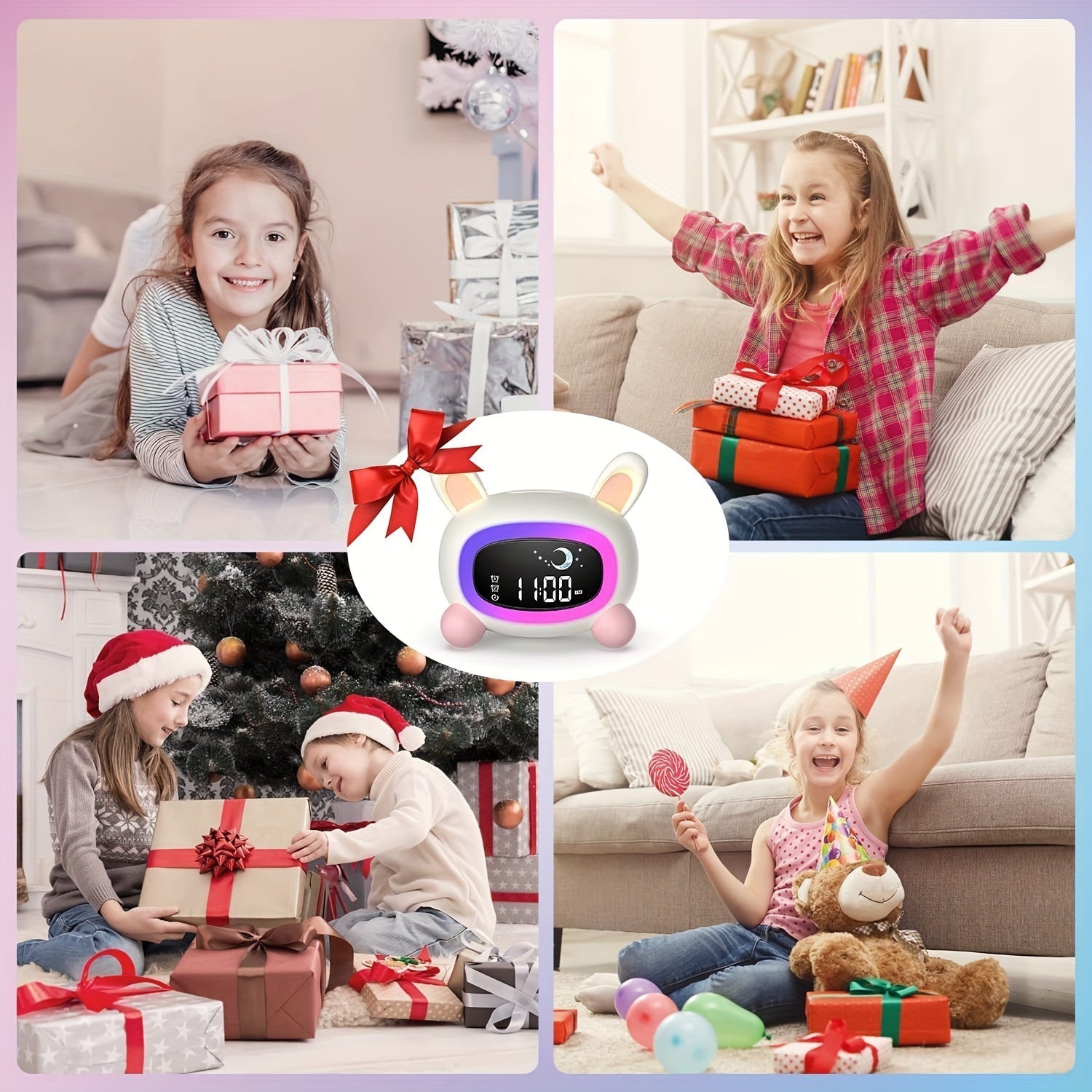 BunnyTime – Cute Alarm Clock with Light and Music