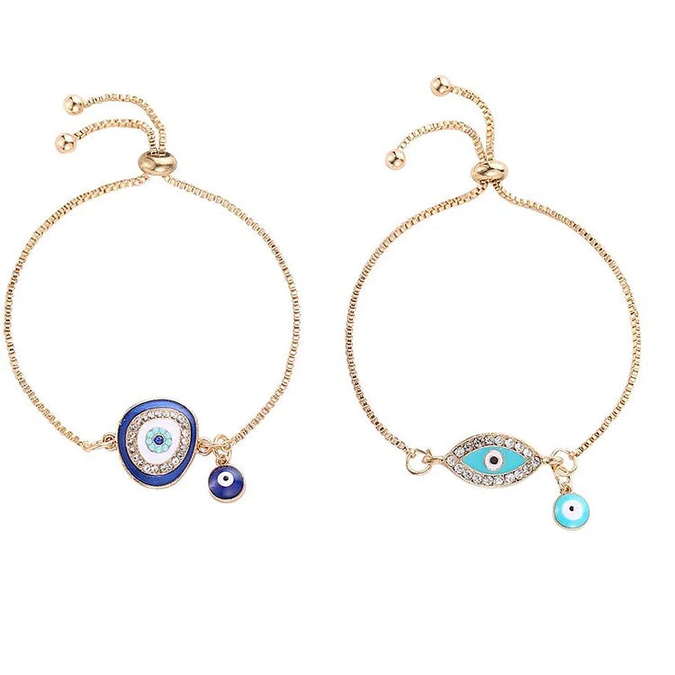 Ethnic Zippered Eye Bracelet - Selene With Unique Style
