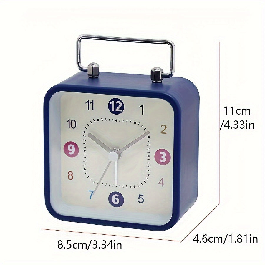 TimeCube Clock - Stylish Square Alarm Clock with Night Light