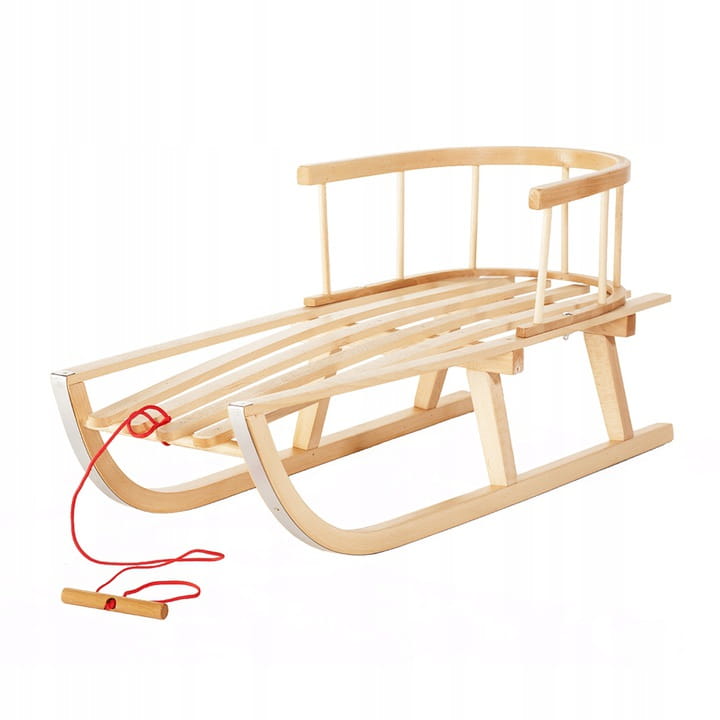 Wooden Sled - Foreign Garden Furniture with Backrest