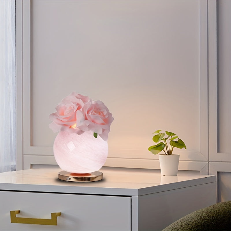 LumiDecor – Stylish LED Table Lamp with USB Charging Function