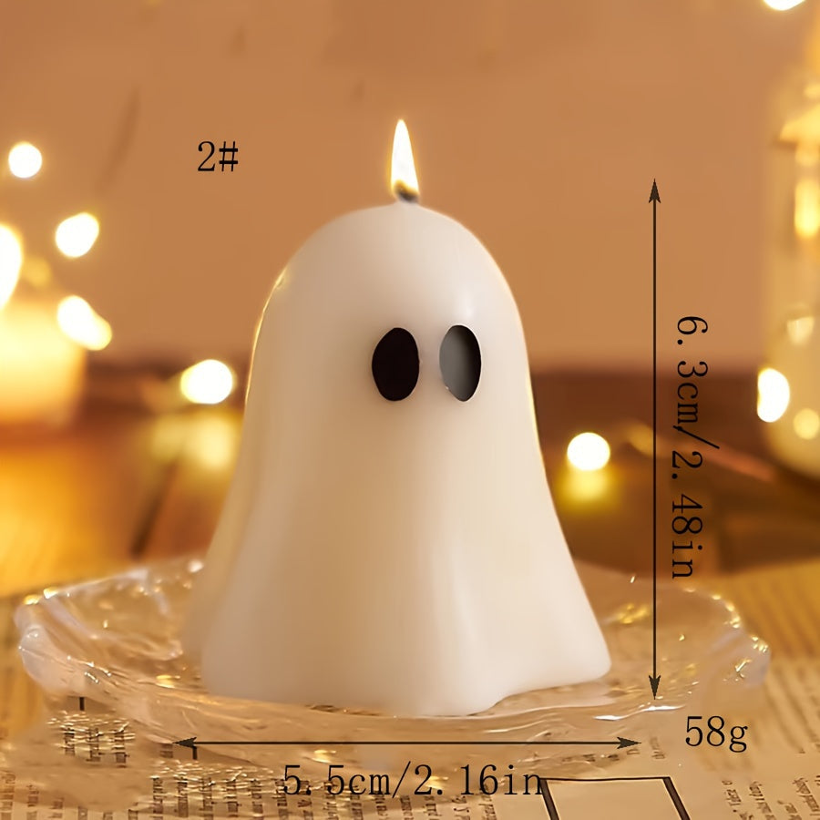 EnchantGlow - Handmade Halloween Scented Candle with Freesia