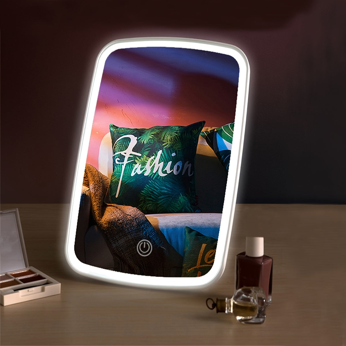 BloomMirror - Elegant LED Makeup Mirror USB Rechargeable