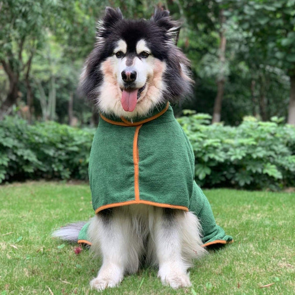 CozyPaws Coat - Luxurious Absorbent Dog Jacket