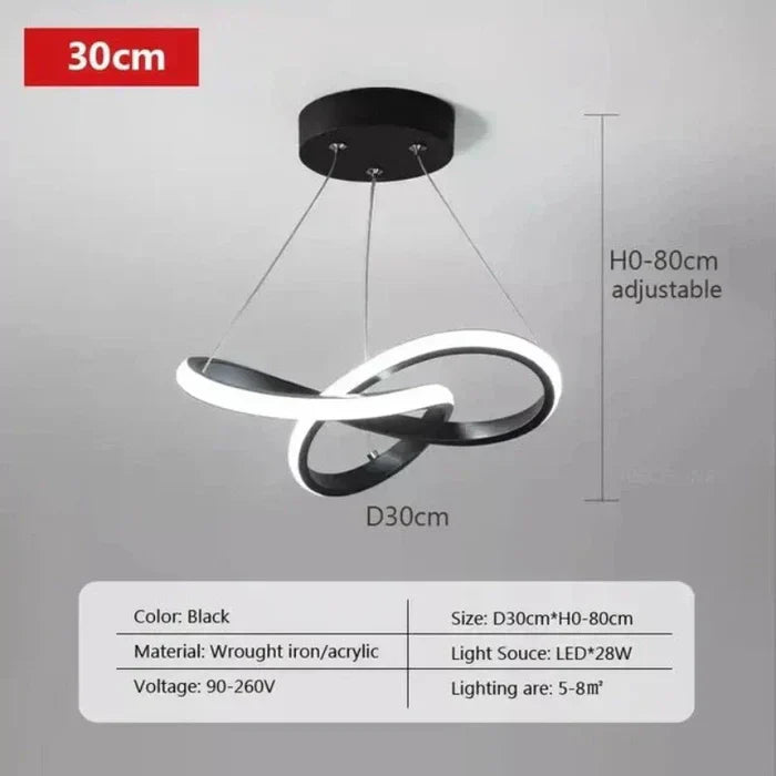 WaveGlow Ceiling Lamp – Stylish LED Ceiling Lighting