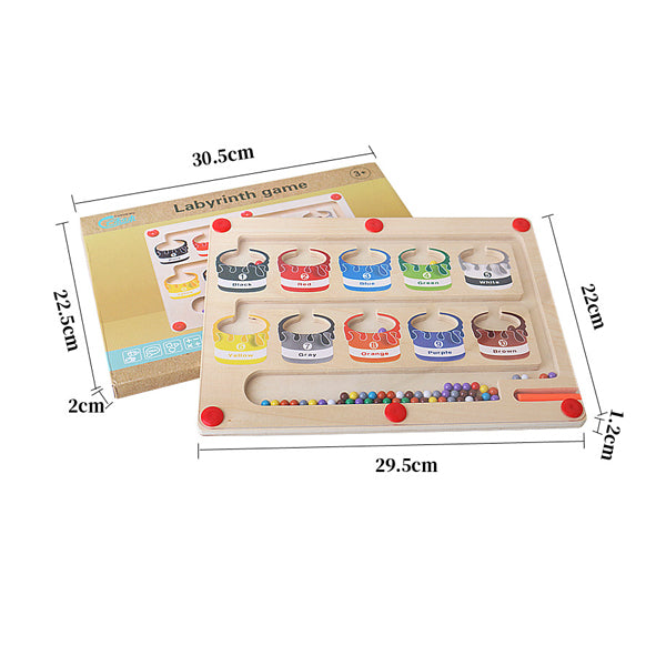 ColorMaze - Creative Magnetic Color and Number Maze