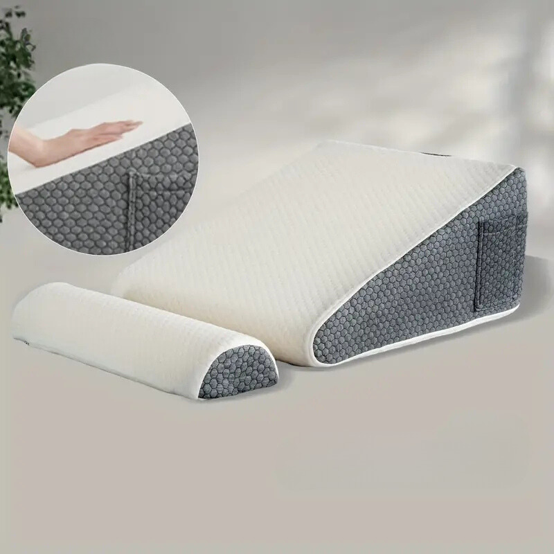 SleepAlign Pillow - Ergonomic Neck Roll With Cooling