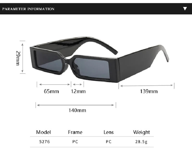 Victor Sunglasses – Subtle Rectangular Sunglasses