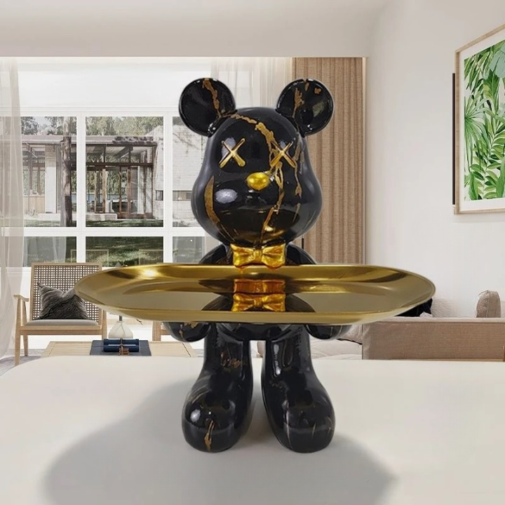 BearArt - Elegant Sculpture for Interior Decoration