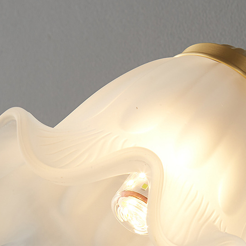 VintageGlow – Retro Glasmurvägglampa för Stämning