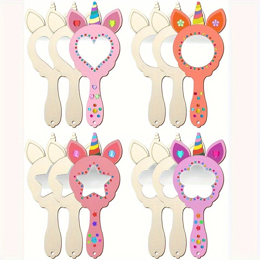 UnicornMagic – Wooden mirrors for creative decoration