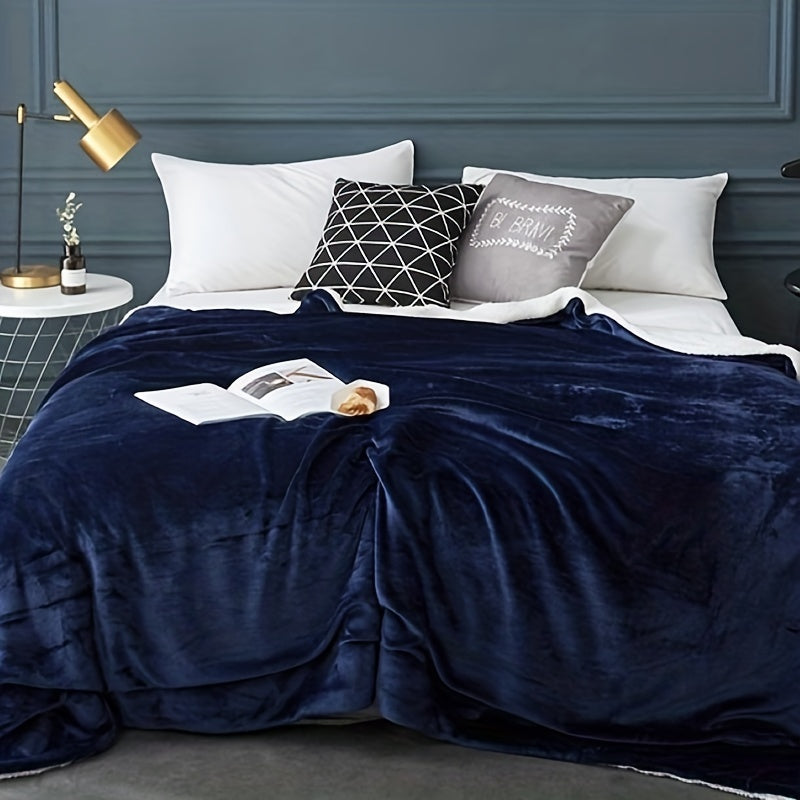 Chic Sherpa Fleece Blanket for Optimal Comfort