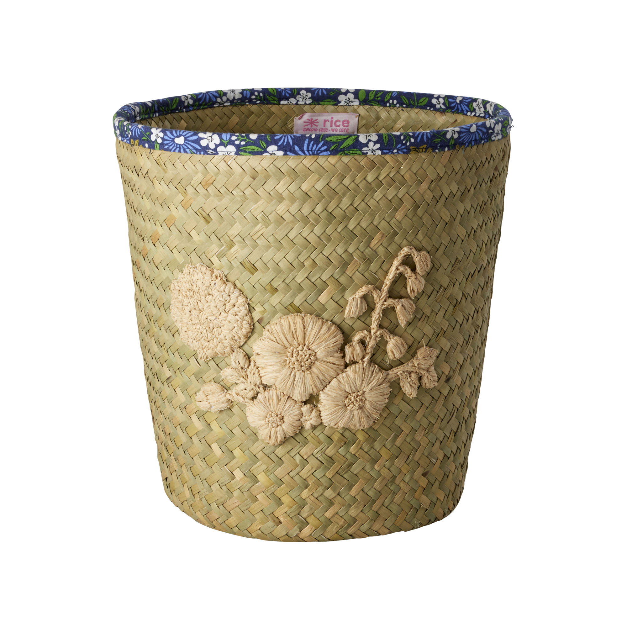 NatureBasket – Handmade Raffia Basket in Round Design