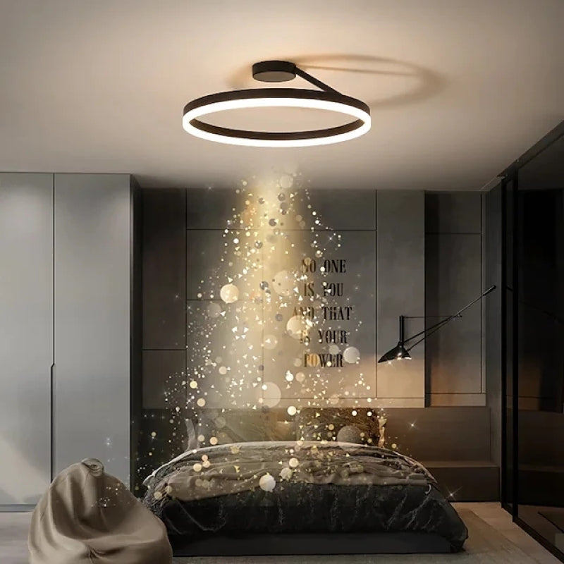 ArishaGlow - Luxurious Gold LED Ceiling Lighting
