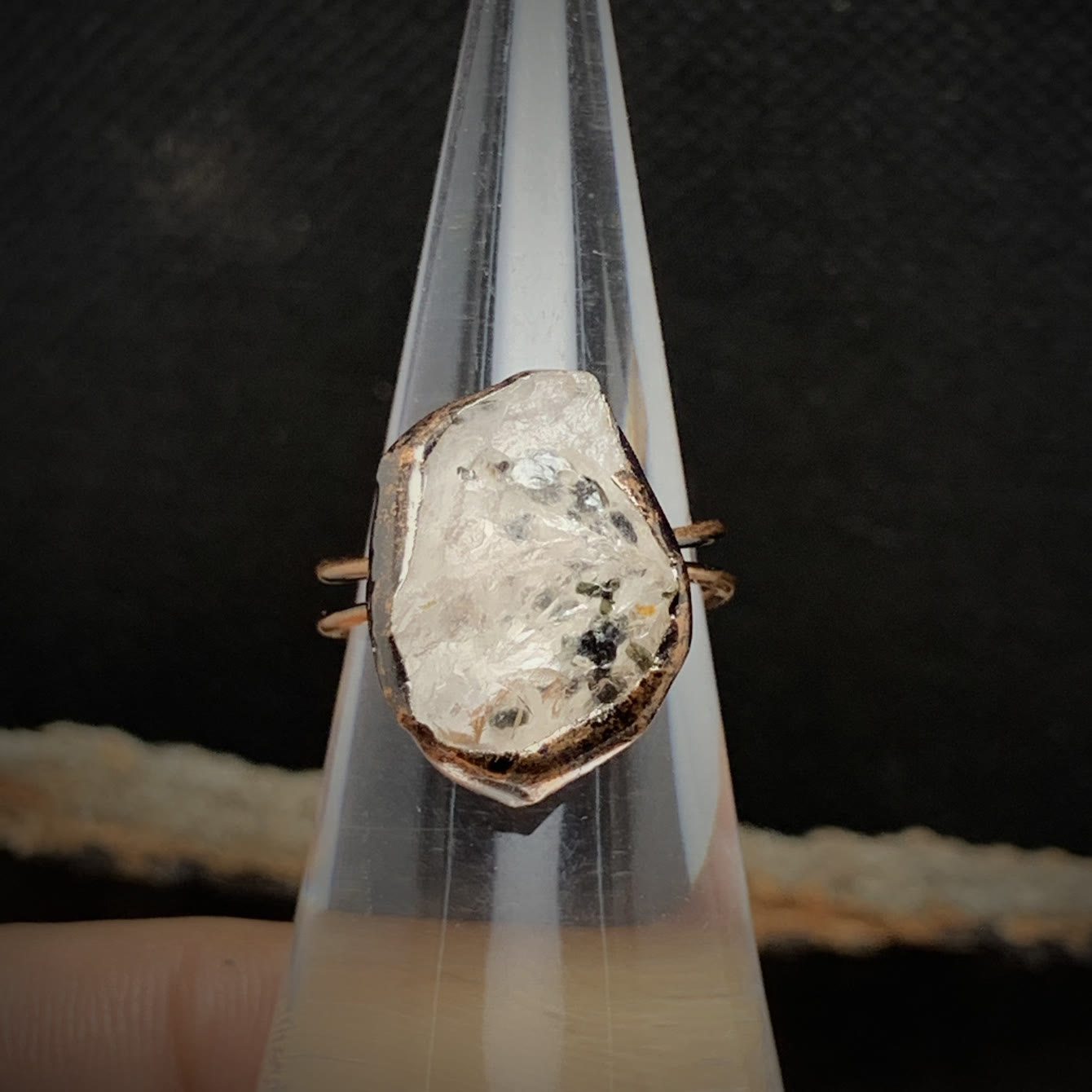 Elegant Natural Birthstone Ring - Selina 