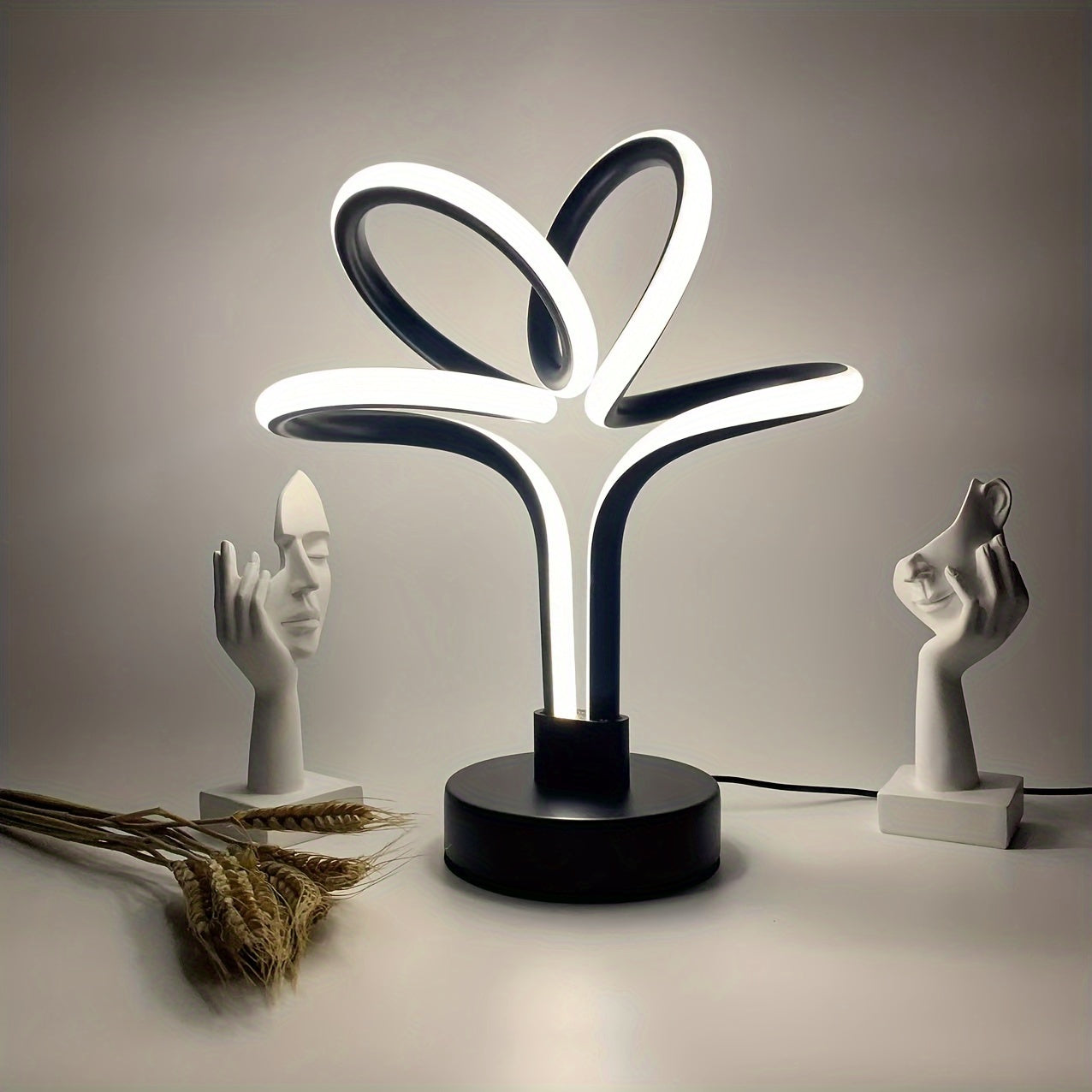 LumiNordic – Scandinavian USB LED Table Lamp