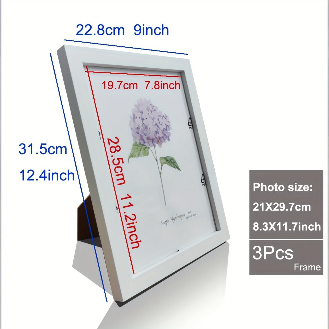 Timeless Memories - Set of 3 Wooden Frames