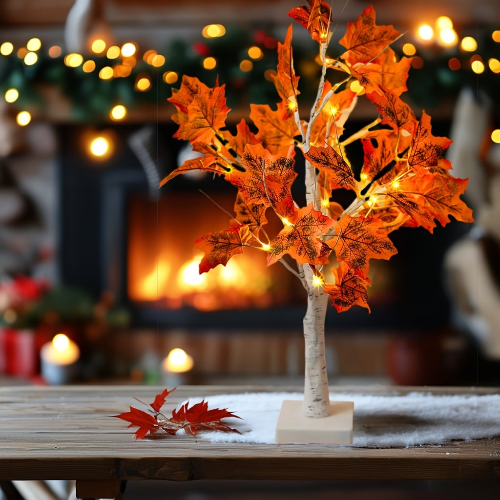 MapleGlow – LED Maple Tree Table Lamp with USB