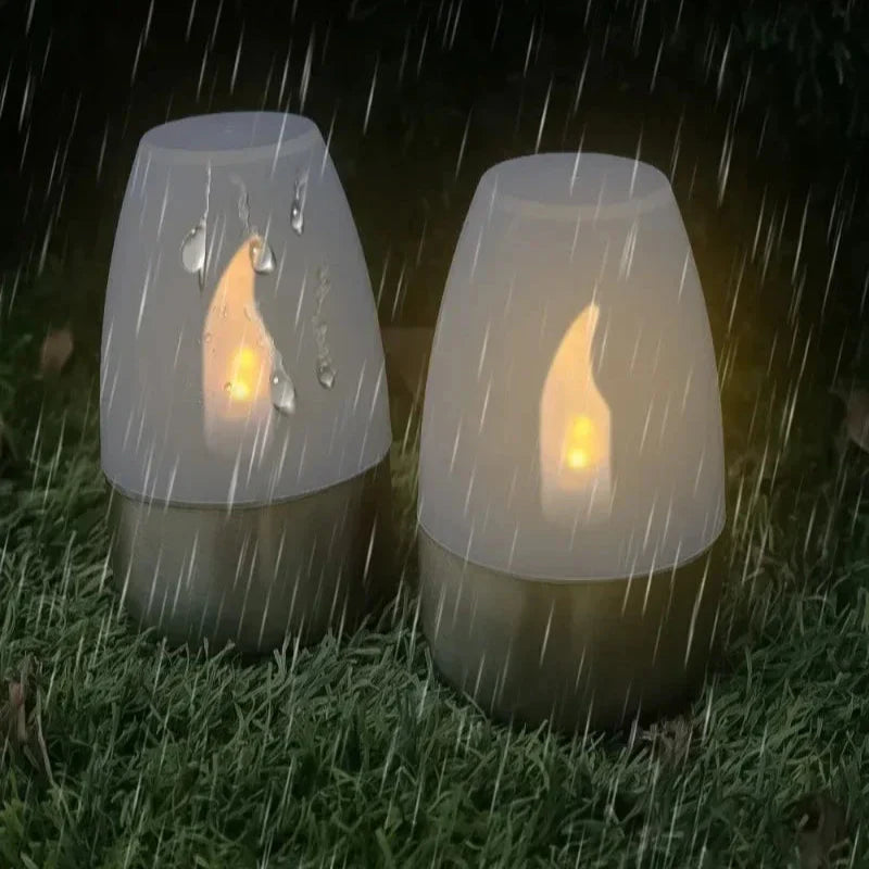 CandelaSoleil – Elegant Solar Lantern for Garden and Terrace
