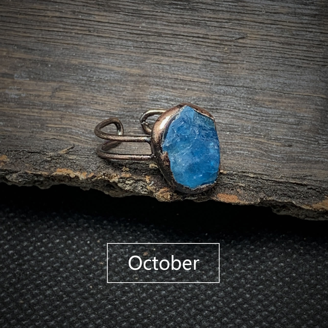 Elegant Natural Birthstone Ring - Selina 