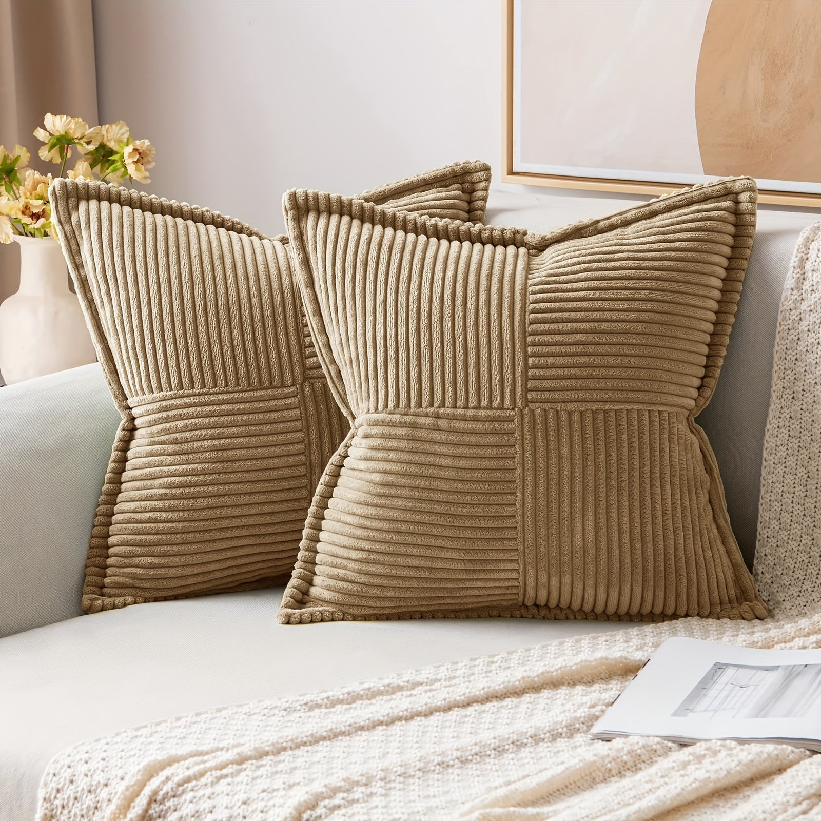 CozyNest Cushion Cover - Elegant Cushion Cover for Sofa and Bedroom