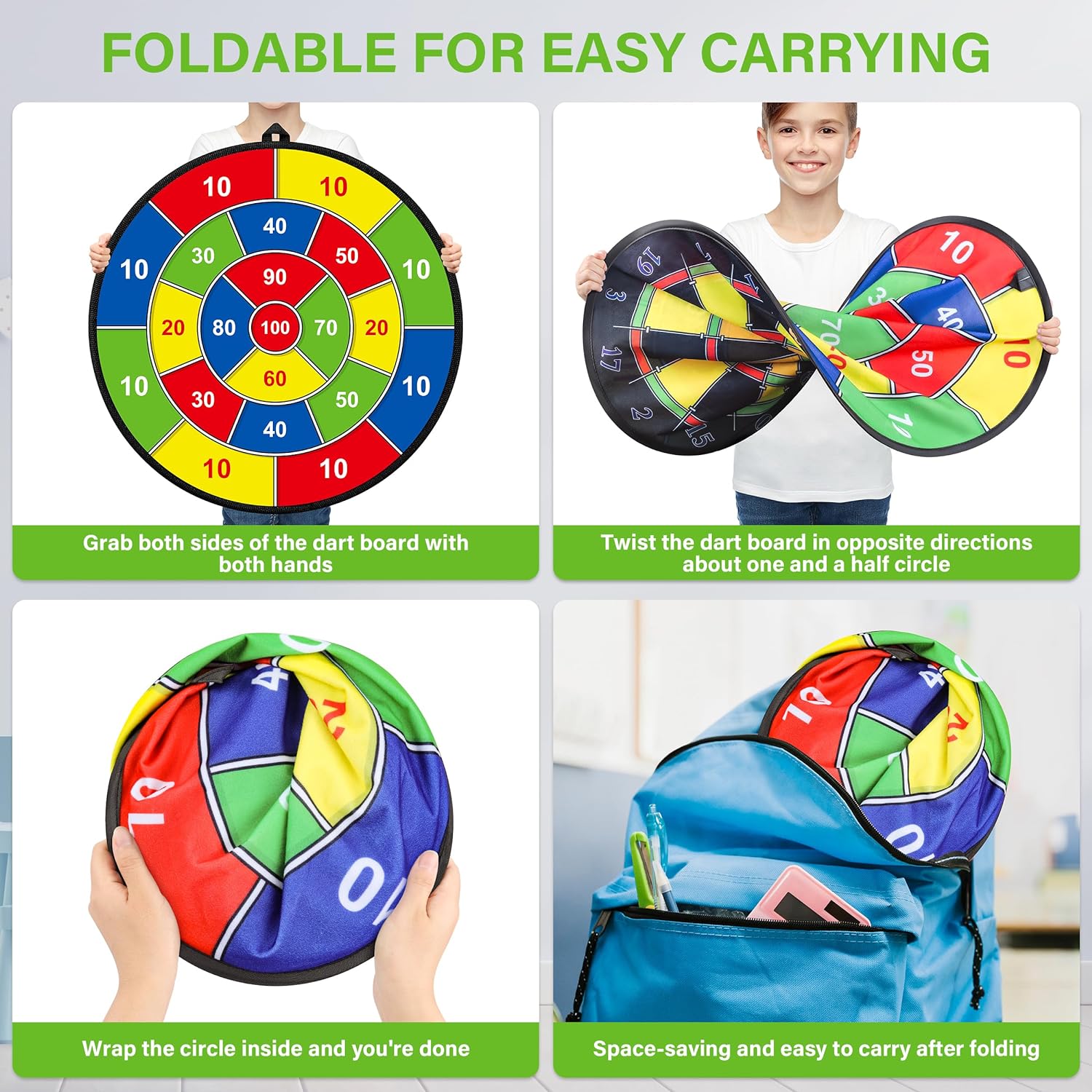 Double-Sided Darts Game for Kids – Play, Learn and Relax