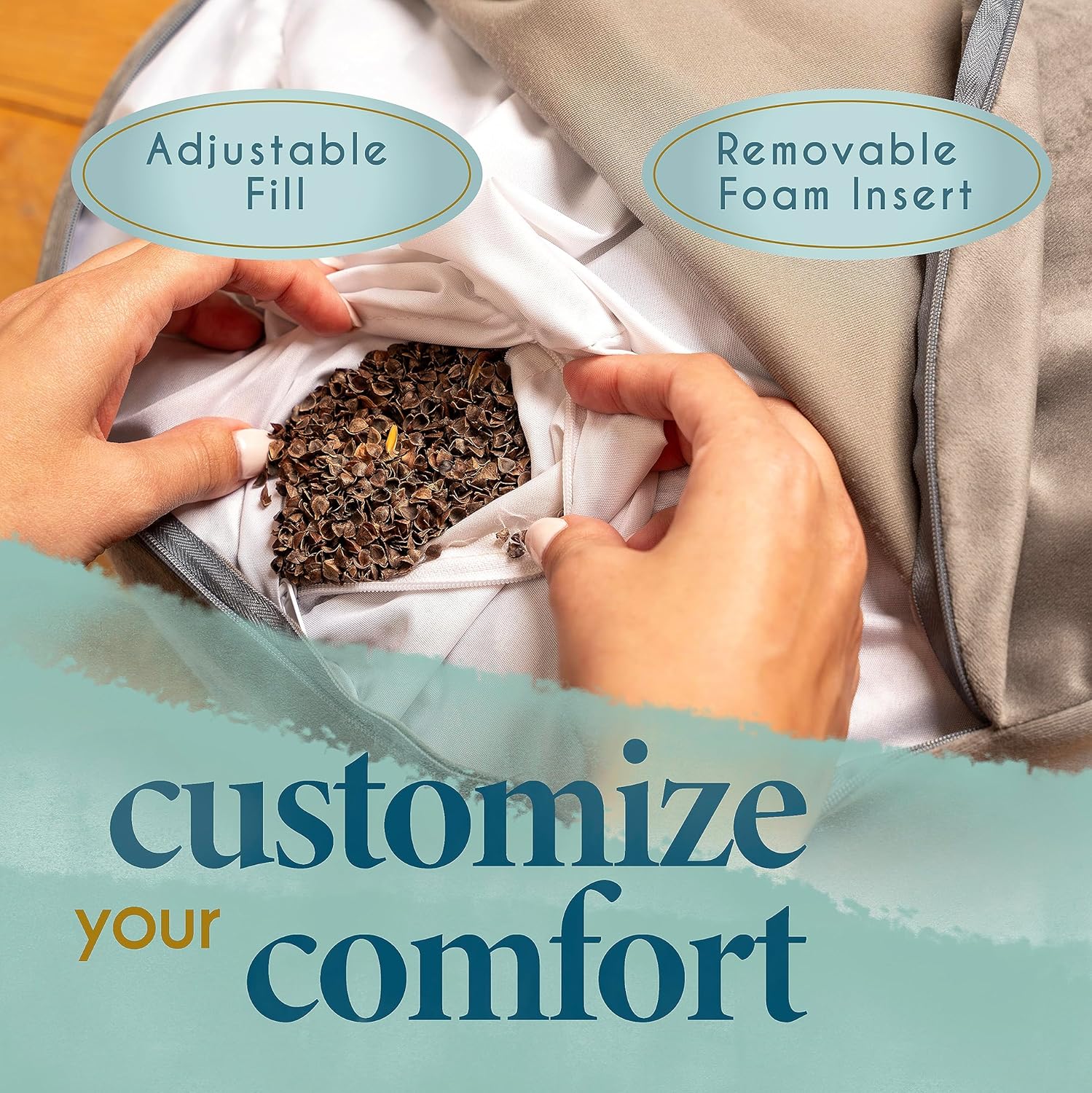 VelvetZen – Luxurious Meditation Cushion in Premium Velvet