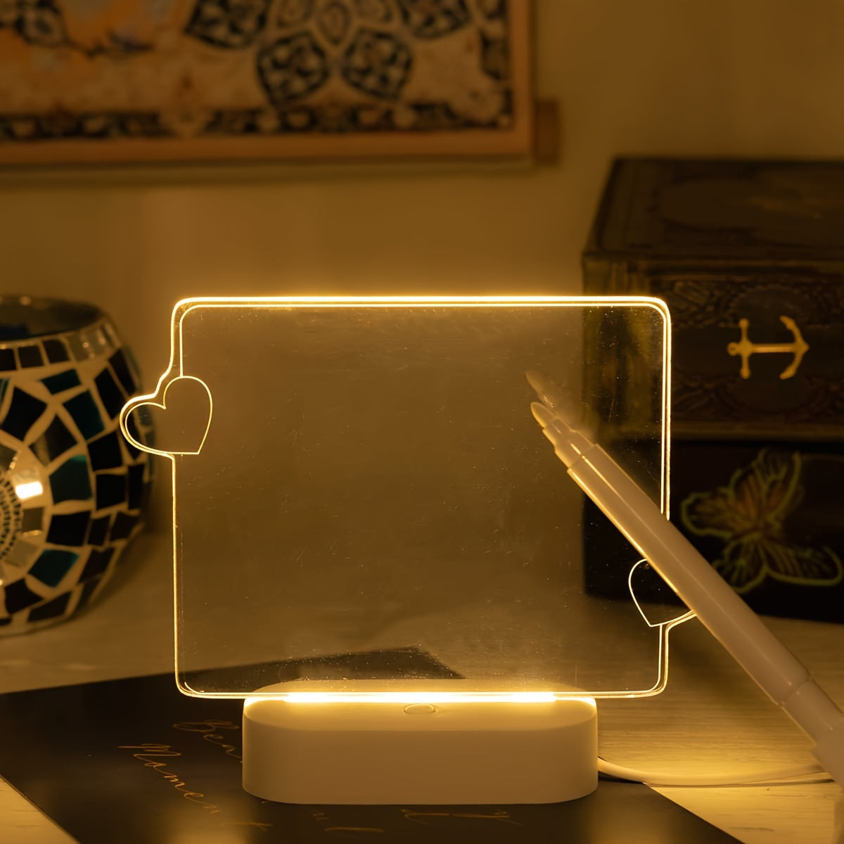 LoveGlow - Modern 3D LED Heart Lamp