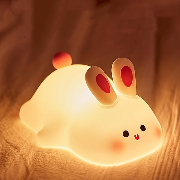 BunnyLight - Söt USB Nattlampa med Dimmer