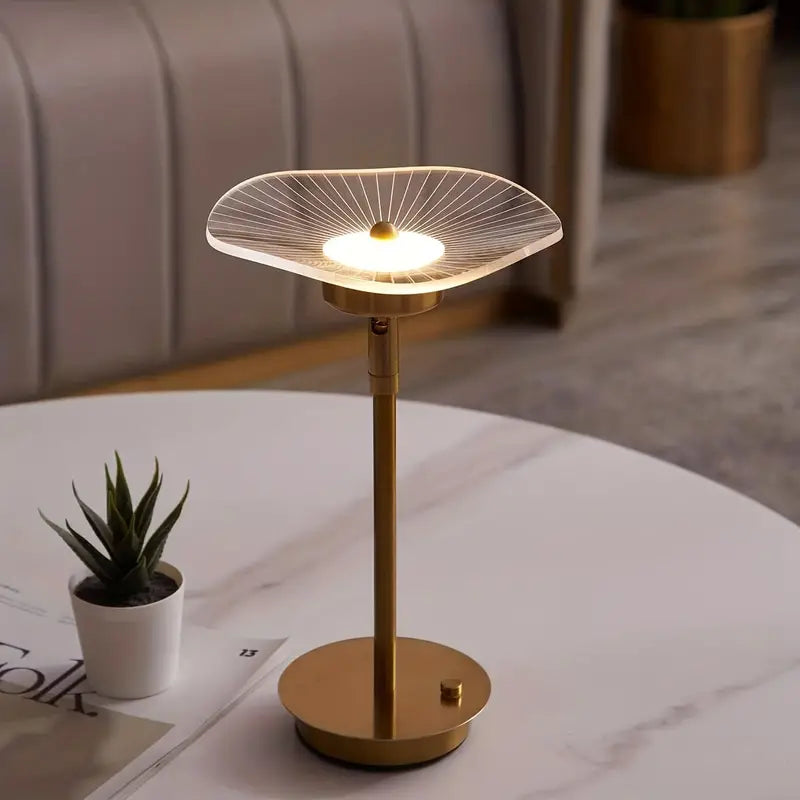 Elegant LED Desk Lamp with Adjustable Design
