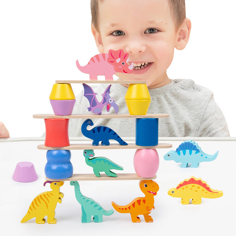 DinoStack Game – Creative Stacking Game for Kids