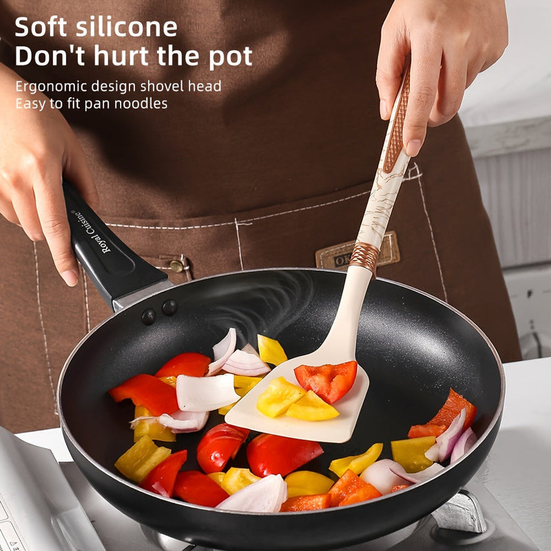 Premium Matlagning - Kökglädje med den Eleganta Silikon Kökstillbehörsseten