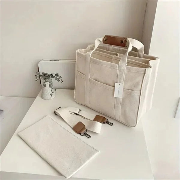 UrbanGrace – Stylish Canvas Tote Bag for Every Day