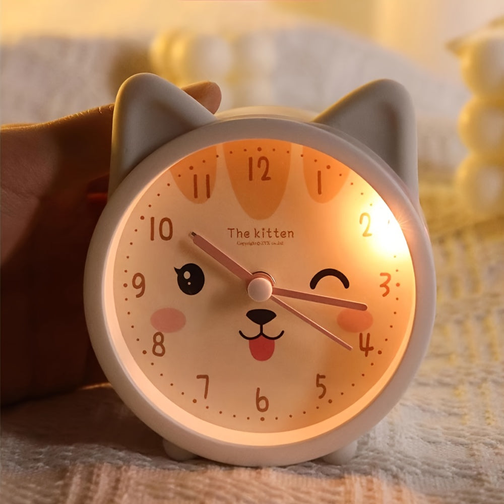 SilenTime Alarm Clock - Stylish Night Light with Silence