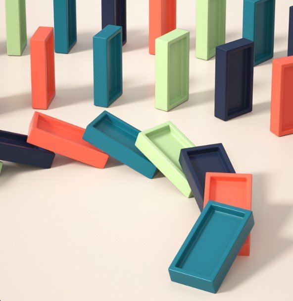 AutoDomino - Innovative Automatic Domino Game Set
