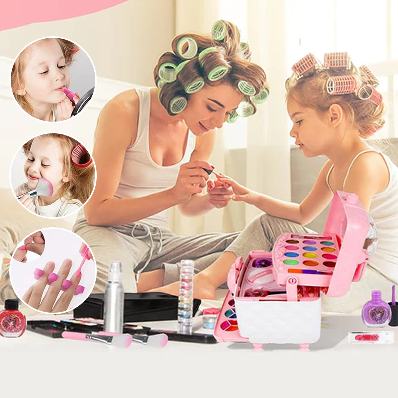 LittleGlam Set - Washable Makeup for Kids