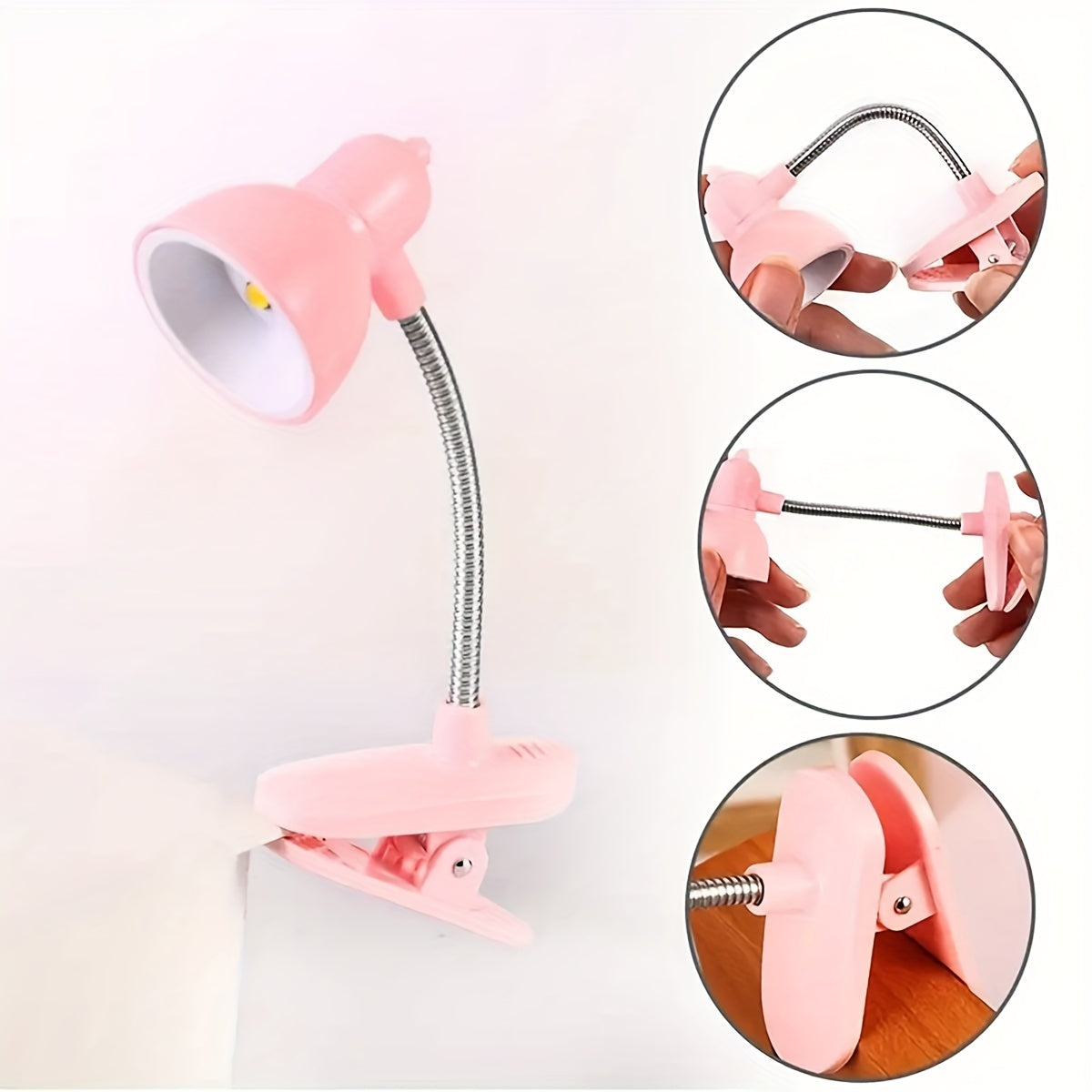 MiniGlow Lamp - Portable Clip-On Light for Reading