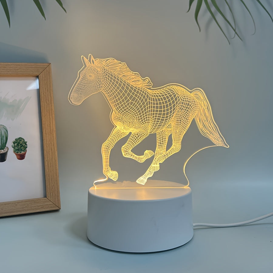 EquineGlow Light - Unique Horse LED Night Light