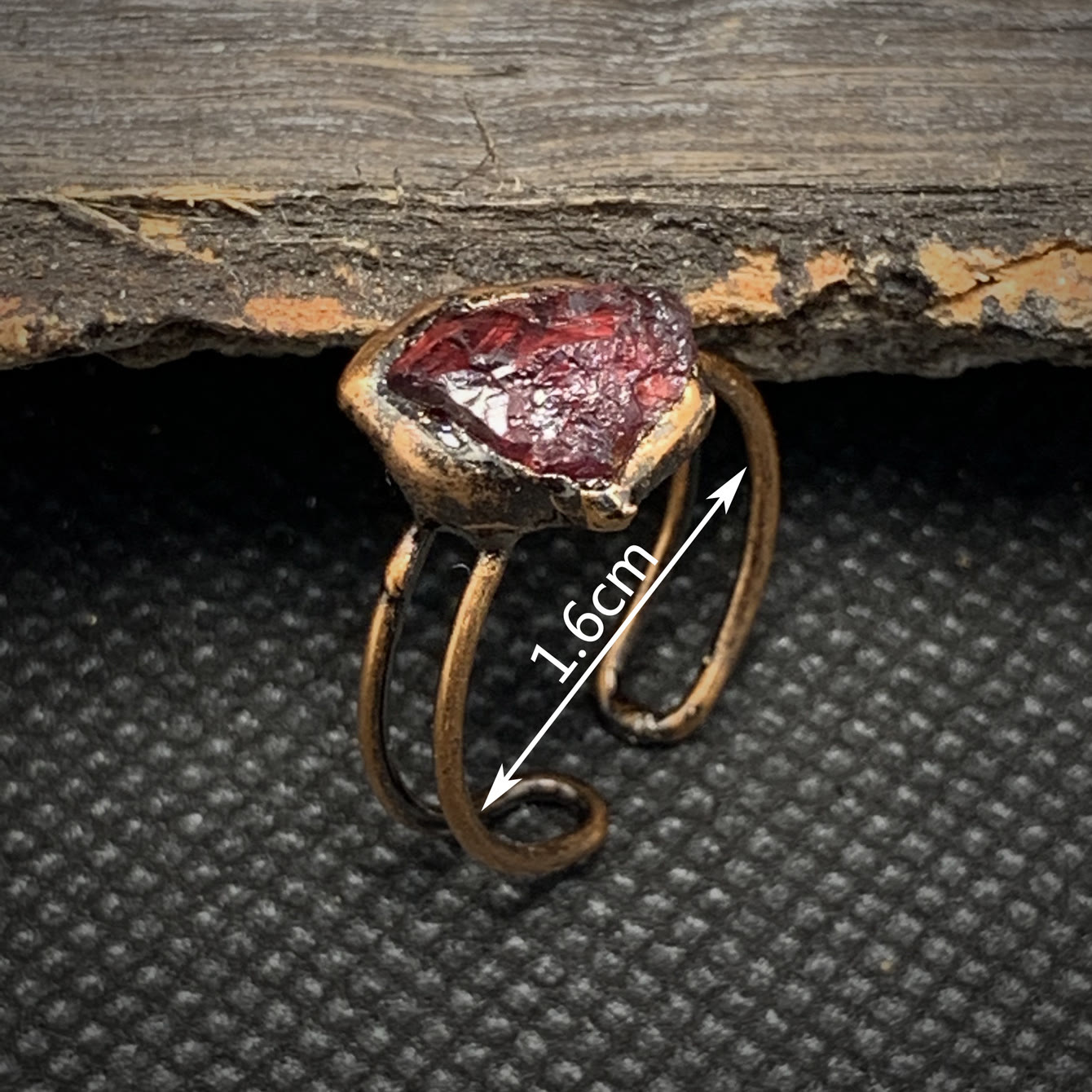 Elegant Natural Birthstone Ring - Selina 