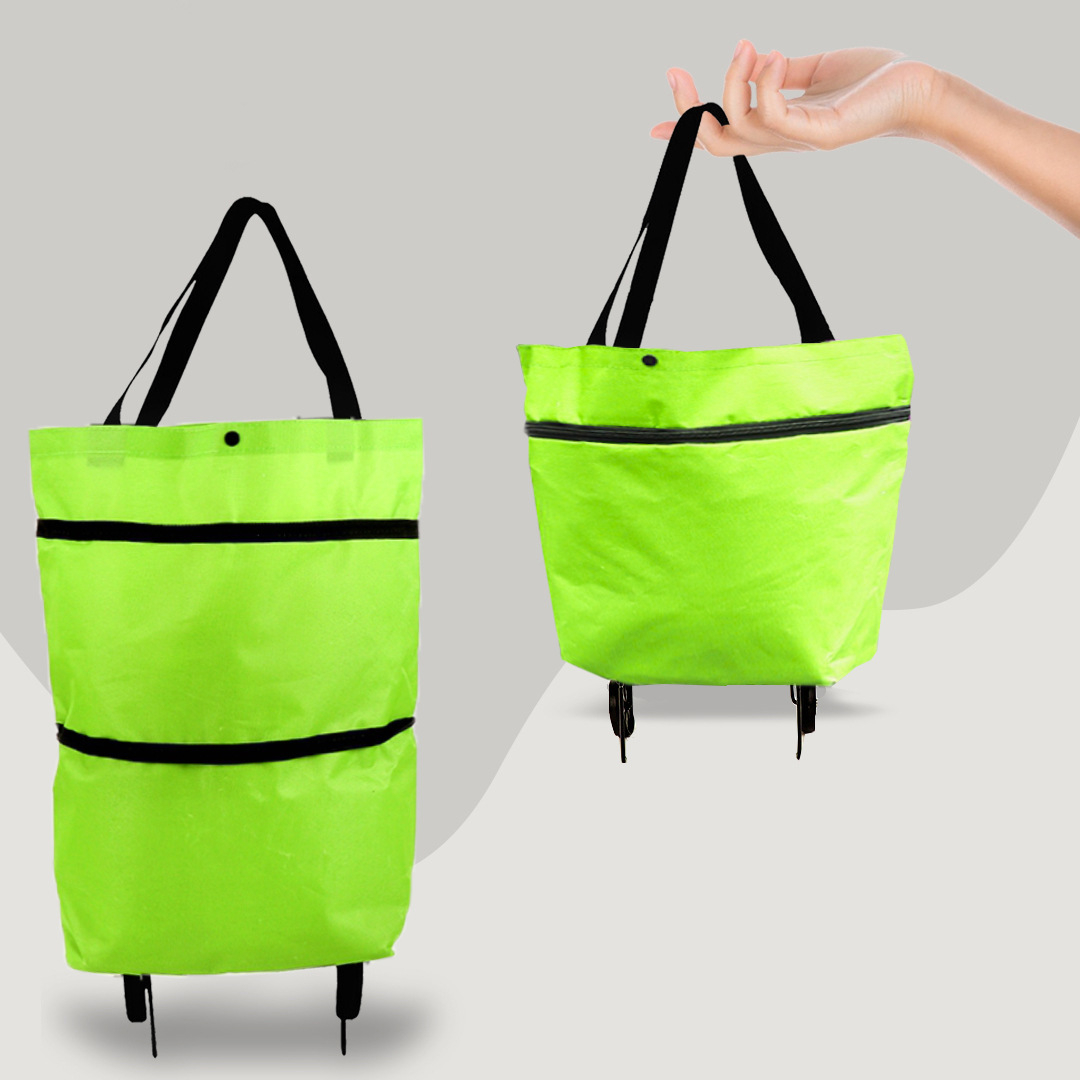 CarryFlex - Practical 2-in-1 Shopping Trolley with Wheels