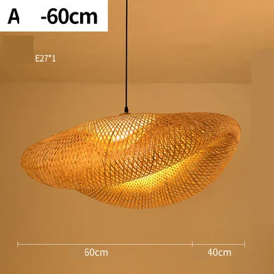 RayaLicht – Handmade Rattan Hanging Lamp for Your Interior