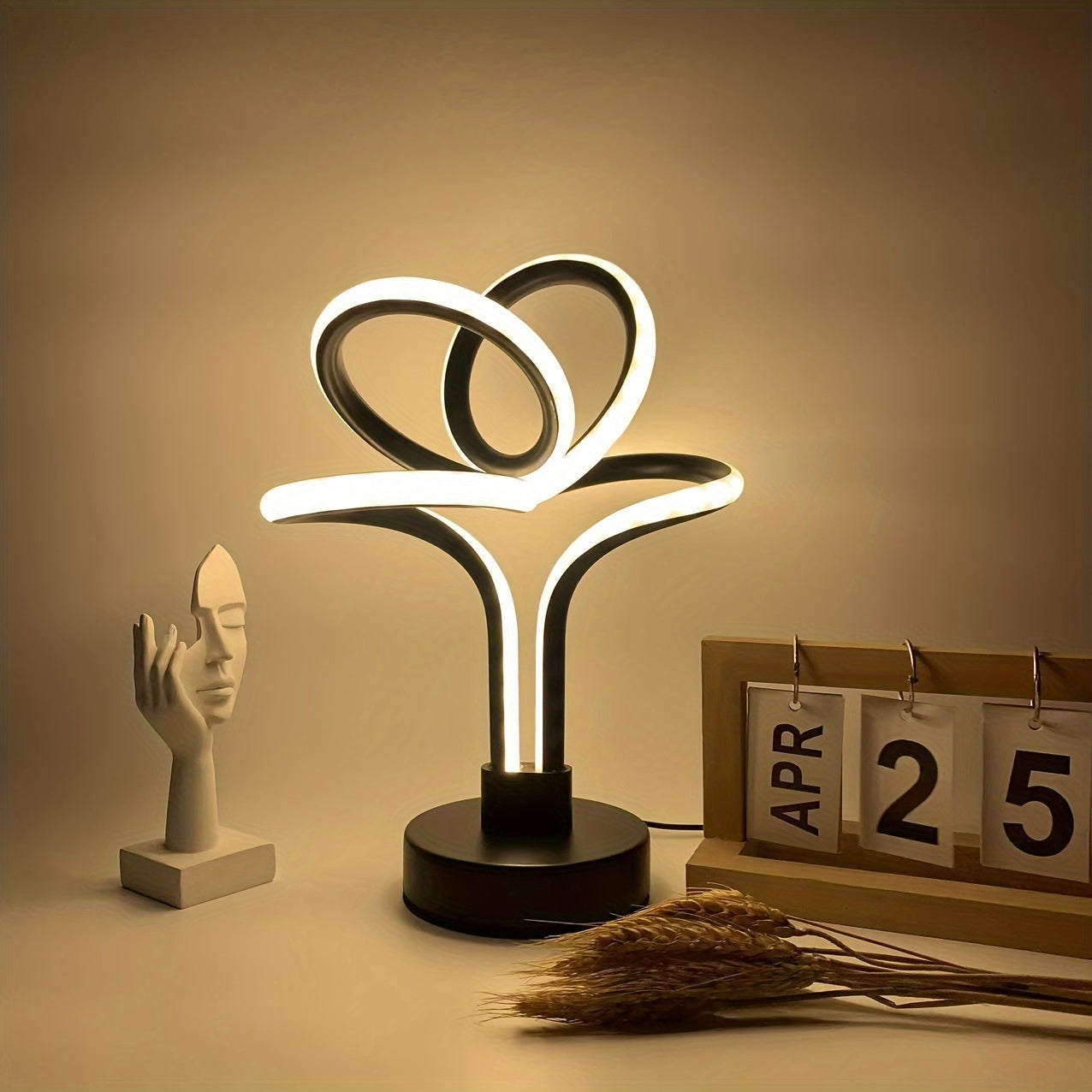 LumiNordic – Scandinavian USB LED Table Lamp